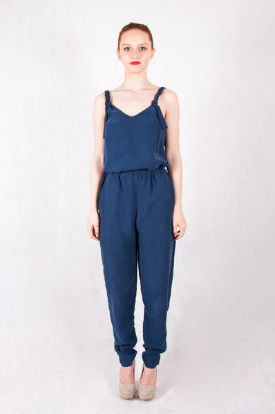 Playsuit pants - Navy