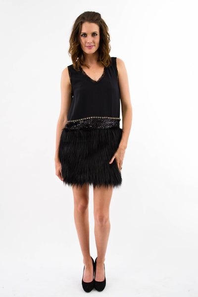 black-dropwaist-faux-fur-dress-kathryn-beker