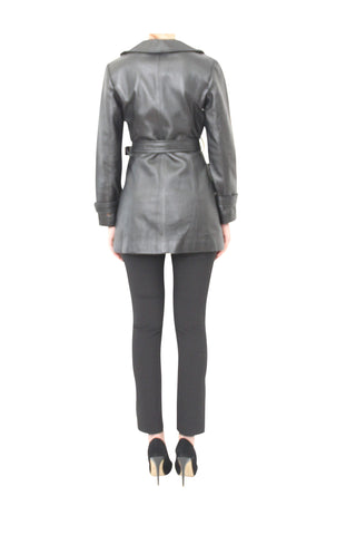 black evolution jacket pelle d'arte