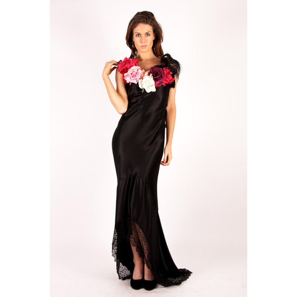 black garbo gown kathryn beker