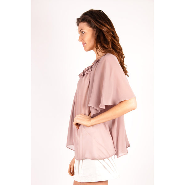 dusty pink gem top eva Q