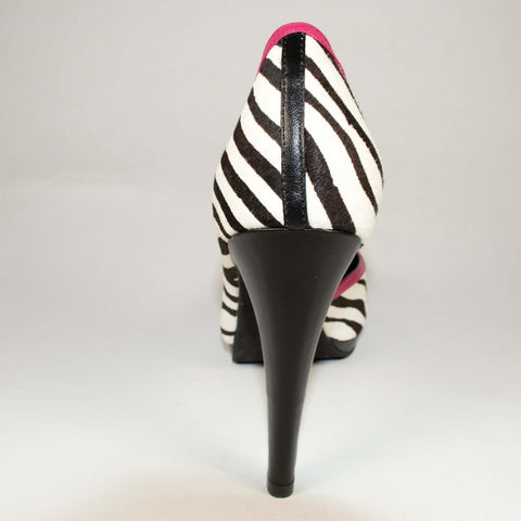 zebra get noticed pumps shoes of prey