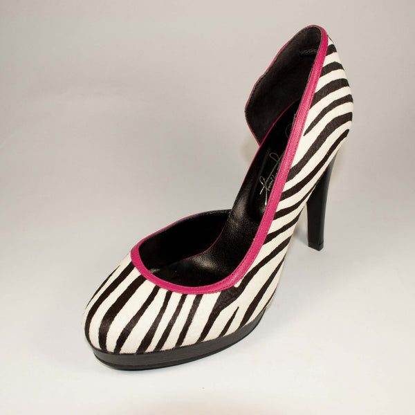 zebra get noticed pumps shoes of prey