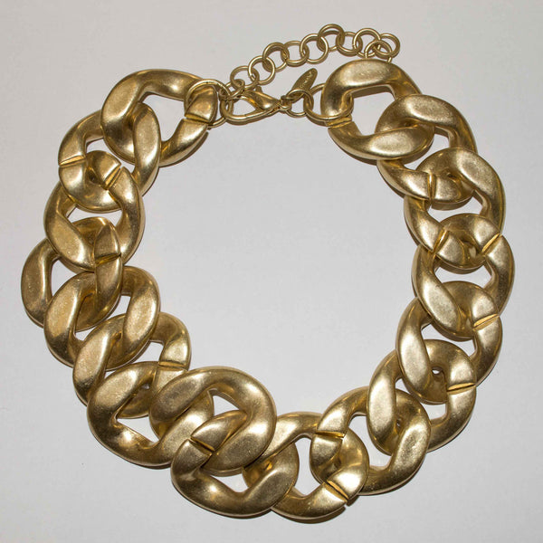 gold chunky chain misha in siberia