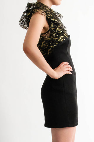 gold-lace-cropped-top-matcho-suba-side-3