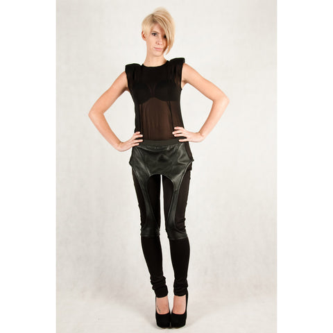 Leather Harness Pants