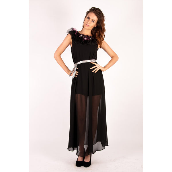 black malise formal dress eva Q