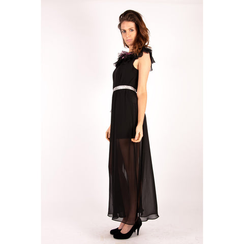 black malise formal dress eva Q