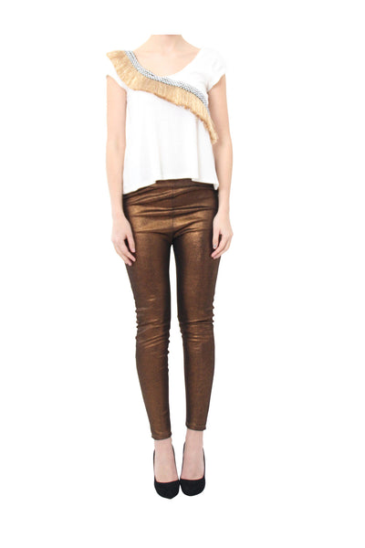 cream mayfair tee sol hermana