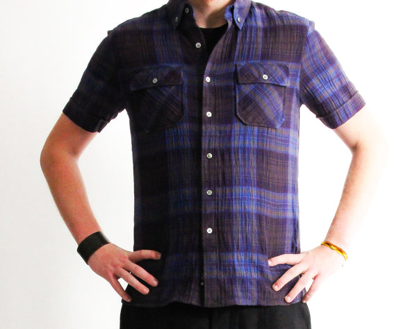 Multi Plaid 2 Pkt Shirt