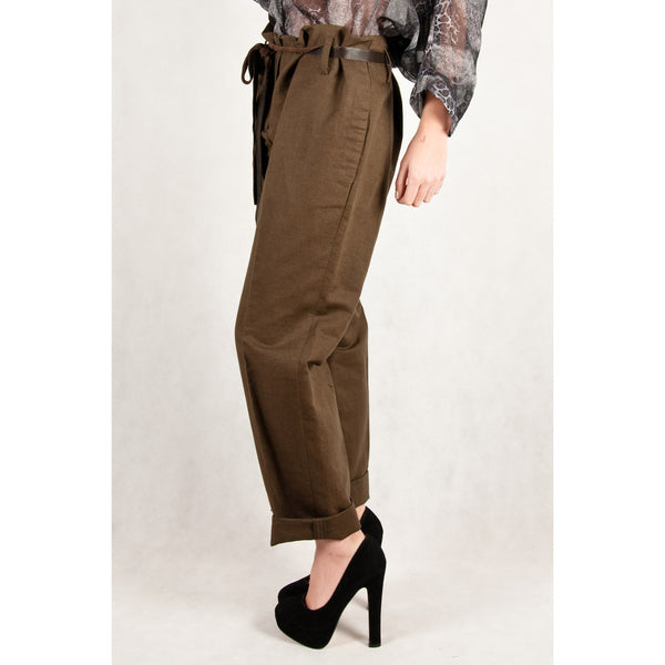 olive only the strong survive pant zaccaria