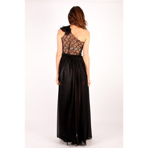 black onyx lace dress eva Q