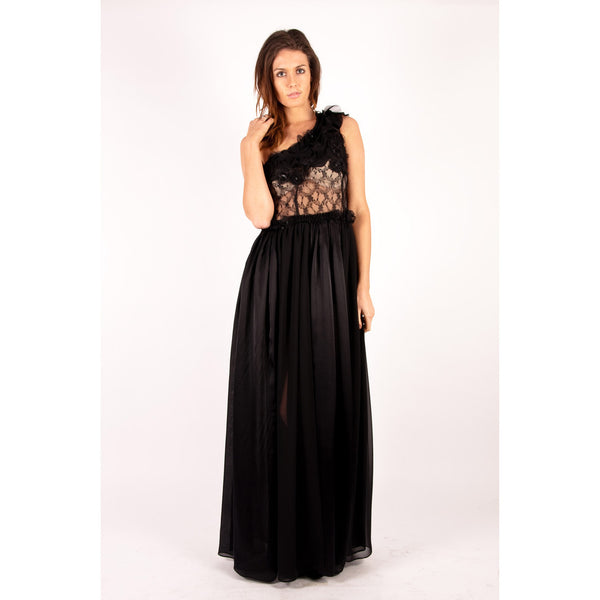 black onyx lace dress eva Q