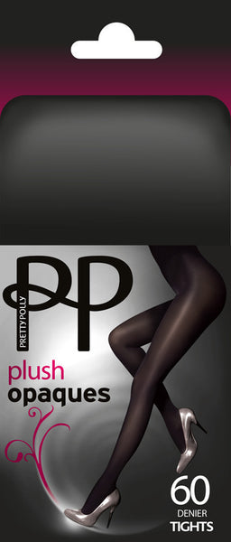 60D plush opaque tights miss ruby