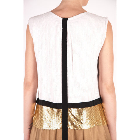 white/gold-pleat-drop-waist-dress-kathryn-beker