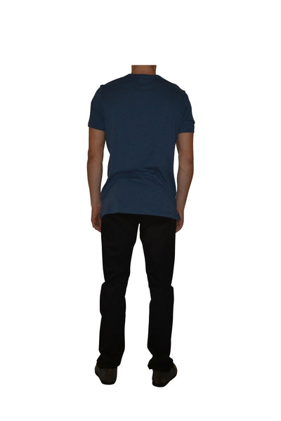 chambray rail placket henley 