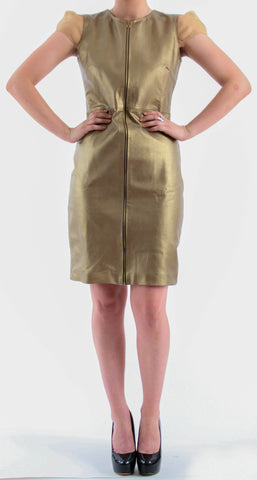 rochelle-dress-divya-r-gold-leather-silk-organza-front-3