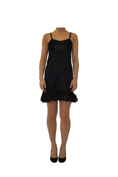 black ruffle dress marion liese