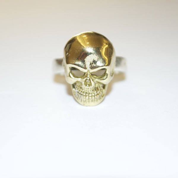 gold skull ring mr grey