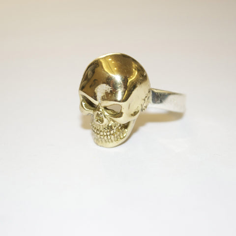 gold skull ring mr grey