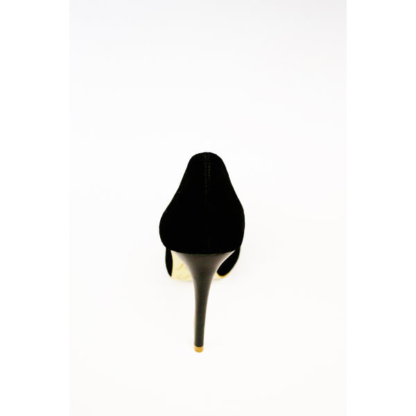 black suede stevie pumps keilana skye