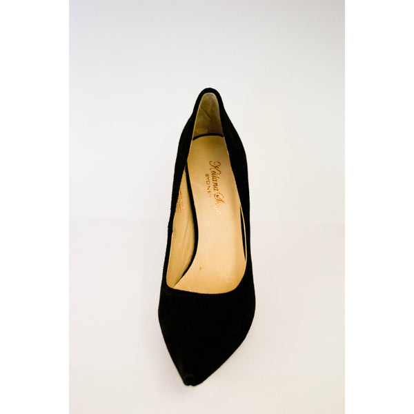 black suede stevie pumps keilana skye