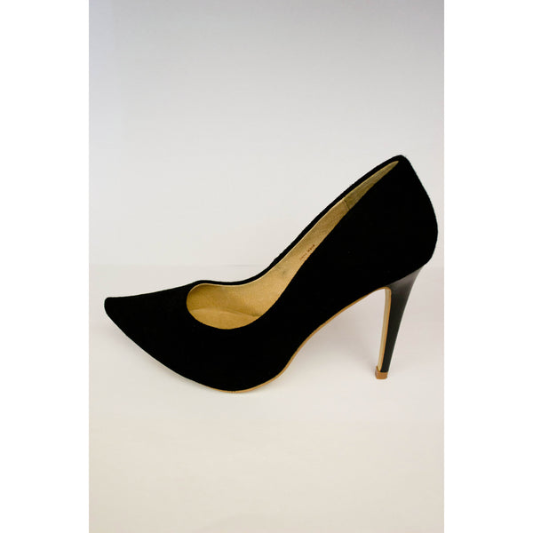 black suede stevie pumps keilana skye