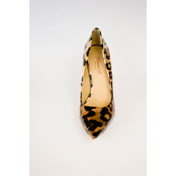 metallic leopard stevie pumps keilana skye