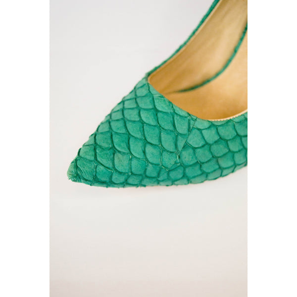 teal fish stevie pumps keilana skye