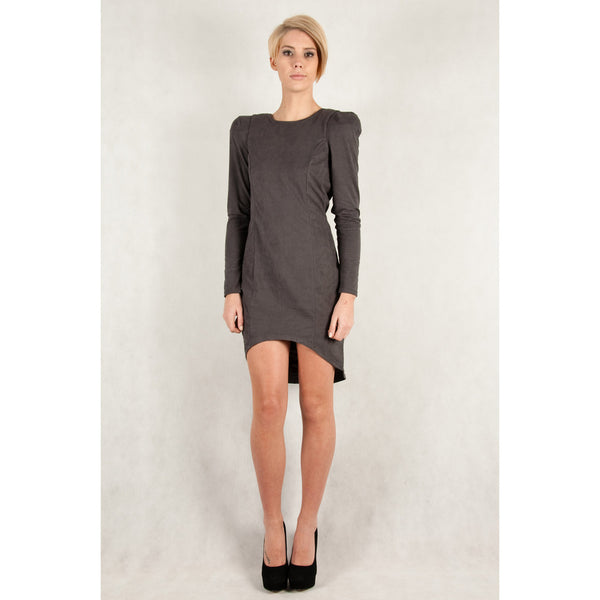 Suede Effects Dress