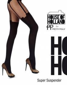 black super suspender House of Holland Miss Ruby