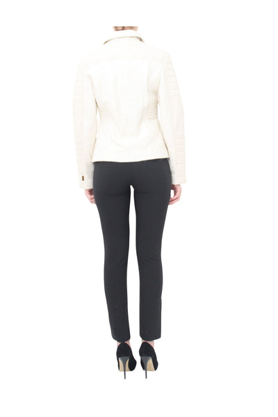 cream temptation jacket pelle d'arte