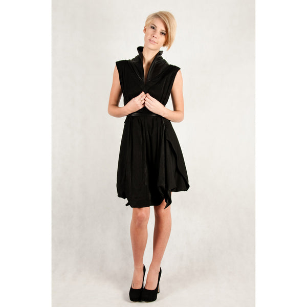 black the dark light dress zaccaria