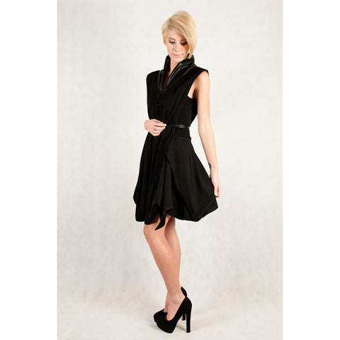 black the dark light dress zaccaria