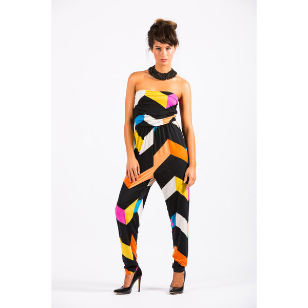 zigzag jumpsuit sol hermana