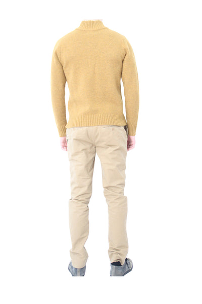 zip neck pullover clemente talarico 